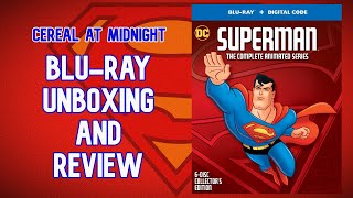 Superman Complete Animated Series Blu-ray Unboxing And Review