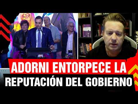 🚨 Adorni undermines the credibility and reputation of the Government | Nicolás Márquez