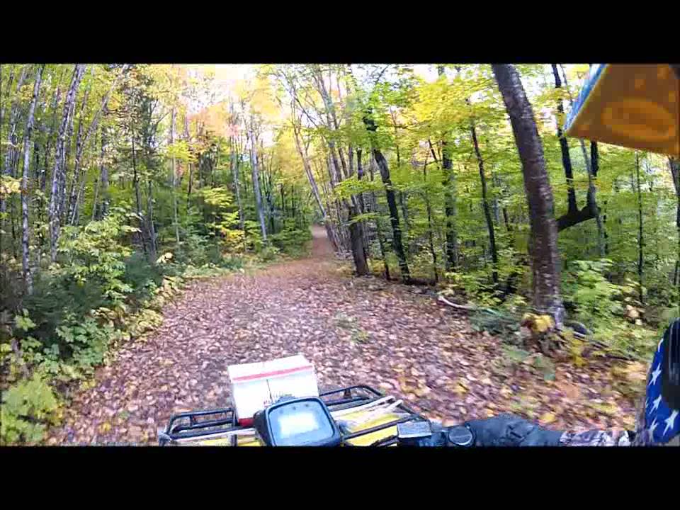 Part 4 Washburn ATV Club Ride "Ozzy over the Mountain Trail" YouTube