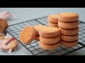 驚きのさくさく感♡黄金色「極上サブレ」 | Butter cookies