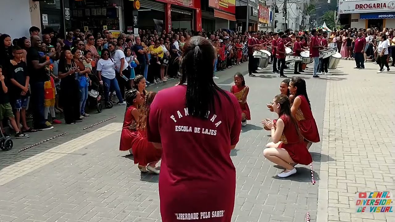 No Aniversário de Piraí, Brilha a Escola de Lajes! 595 views