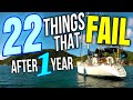 22 Things that FAIL After 1 Year Cruising Full Time | Sailing Balachandra E104