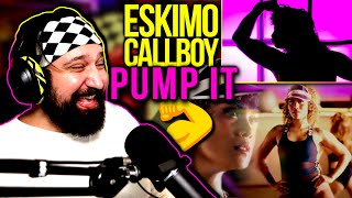 THE BEST MUSIC VIDEO EVER.  Eskimo Callboy - PUMP IT Reaction!!