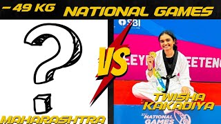 -49Kg F Blue Vs Twisha Kakadiya Gj National Games