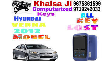 #hyundai #verna 2012 #model #read #pincode #programming #key By #xtool #super 2