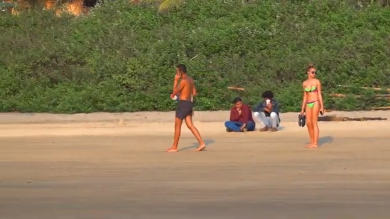 A Walk along Arambol Beach Goa