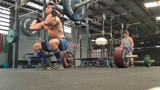 Three Bars of Death. "Linda" Strength WOD. Give this one a go team.