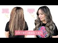 Color correction on damaged hair  hair color transformation haircolorcorrection