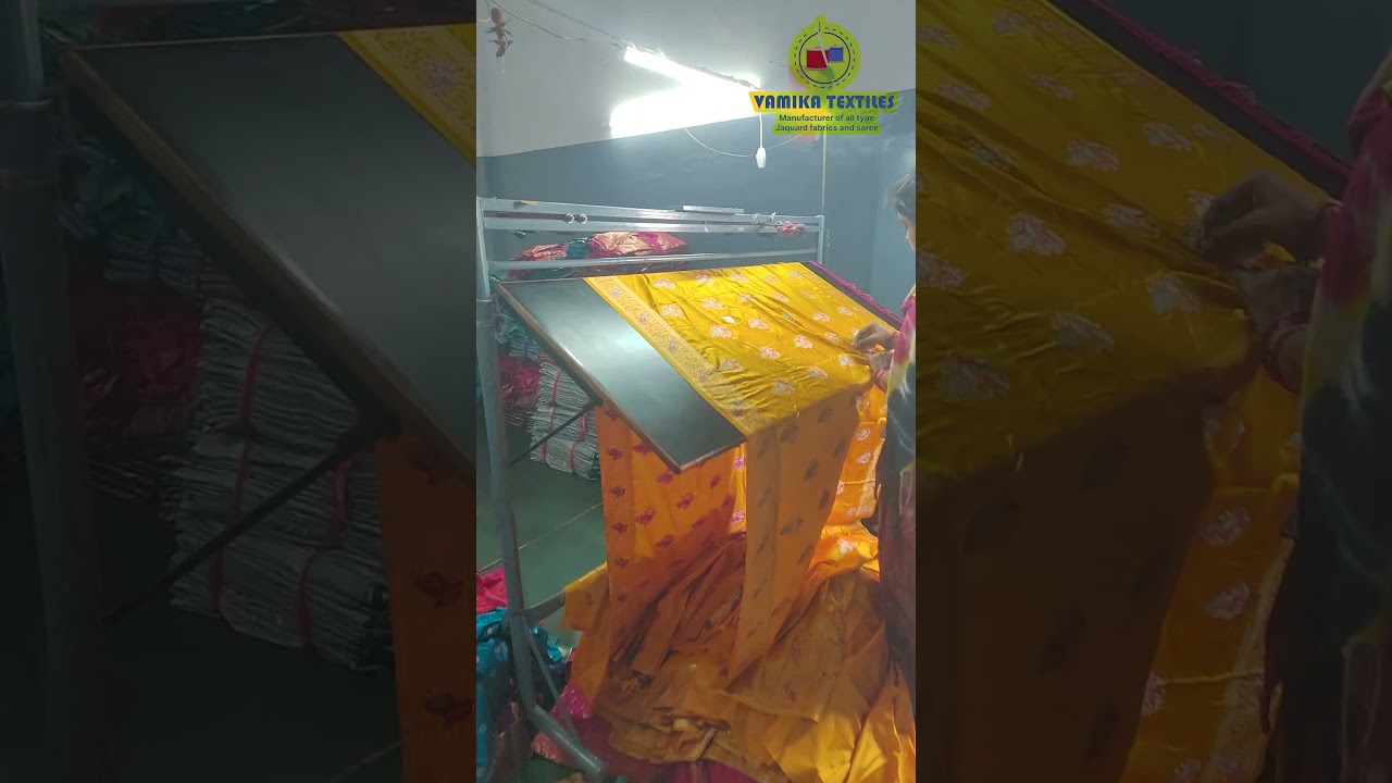 biggest Saree manufacturer in Surat VAMIKA TEXTILES #sareemanufacturerinsurat #silksarees #saree