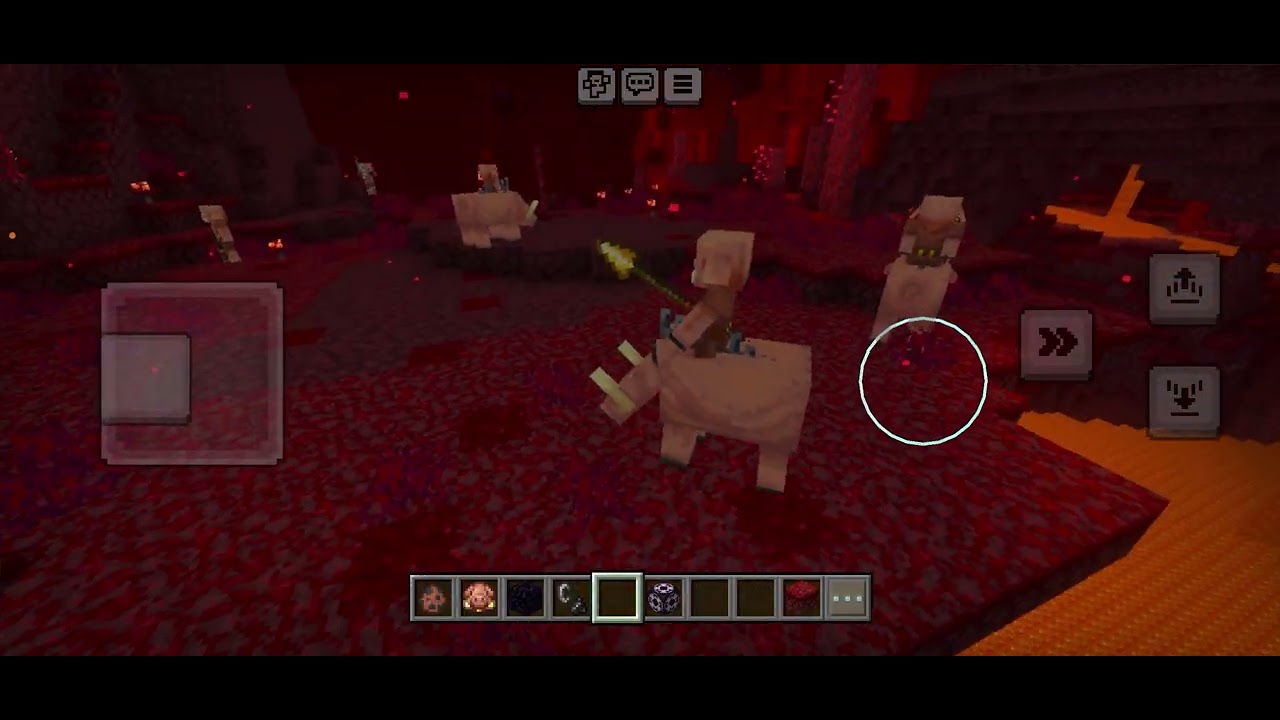 My add-on new method for making piglins riding Hoglins ￼￼￼