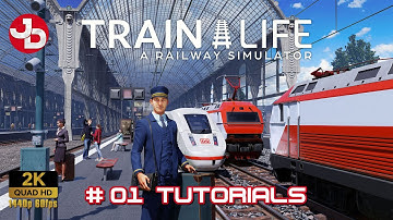 Train Life: A Railway Simulator Pt. 01 Tutorials PC Gameplay 1440p 60fps