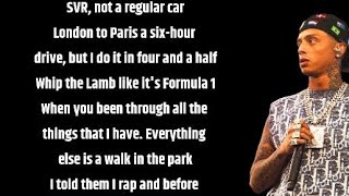 Central Cee Ft Jrk 19 - Bolide Noir (Paroles/) Resimi