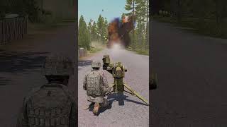 T52 was destroyed! | ARMA III #shorts #war #militarysimulation #army