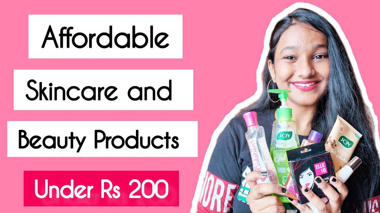Skincare and Beauty Products Under Rs 200 Affordable Skincare