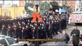 Video Of Funeral of Officer Christopher Matlosz Lakewood NJ