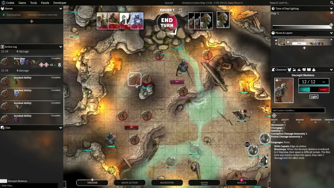 Тактика нежити в Кодексе!