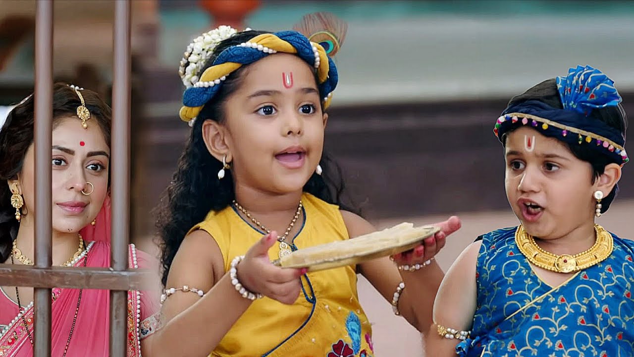 बलराम ने क्यों नहीं खाया कान्हा के हाथ से मिठाई , मैया रह गई हैरान|| Yashomati Maiyaa Ke Nandlala ||