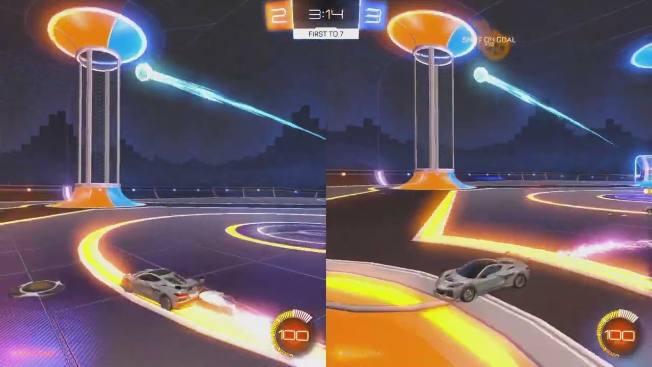 game rocket league  tagames  and yotuber sanad elgahmi