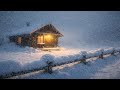 Heavy Snowstorm White Noise | Blizzard Sounds for Sleeping