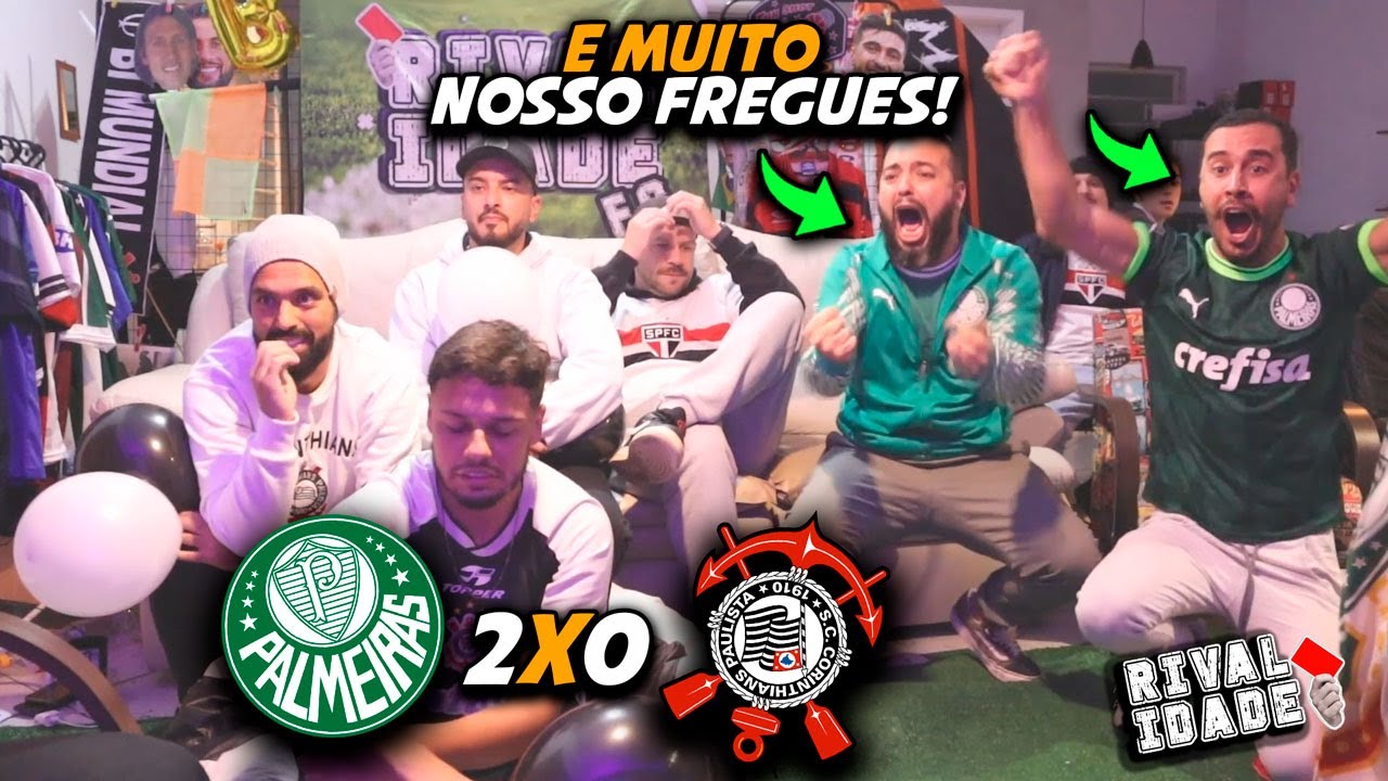 React Palmeiras 2x0 Corinthians | Melhores momentos | Gols | Brasileirão