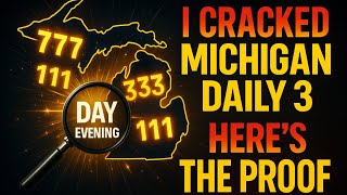 I Cracked Michigan Daily 3 Lottery, Here's The Proof