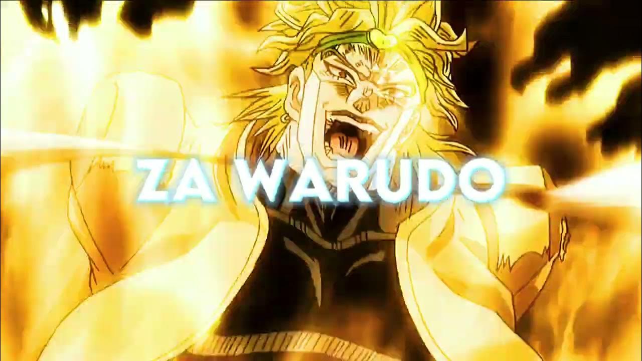 ZAWARUDO! Sett é uma referência (e dublado) pelo seyuu de Dio (JoJo)