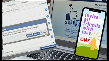 How to invite all facebook friends to like/Join with a single click |facebook tutorial 2020