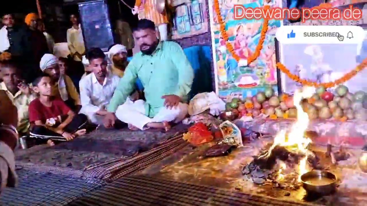 गोगा जाहरवीर जी की सवारी ने  धुनें से निकाला लाल चाबूक🙏 गुरु कबीर भगत जी ने🙏#gogaji#Deewane peera De