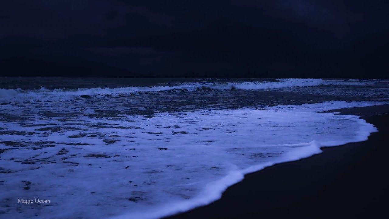 Goodbye Stress to Sleep Instantly • Ocean Night Ambience for Mind & Soul • Fall Asleep Fast (No Ads)