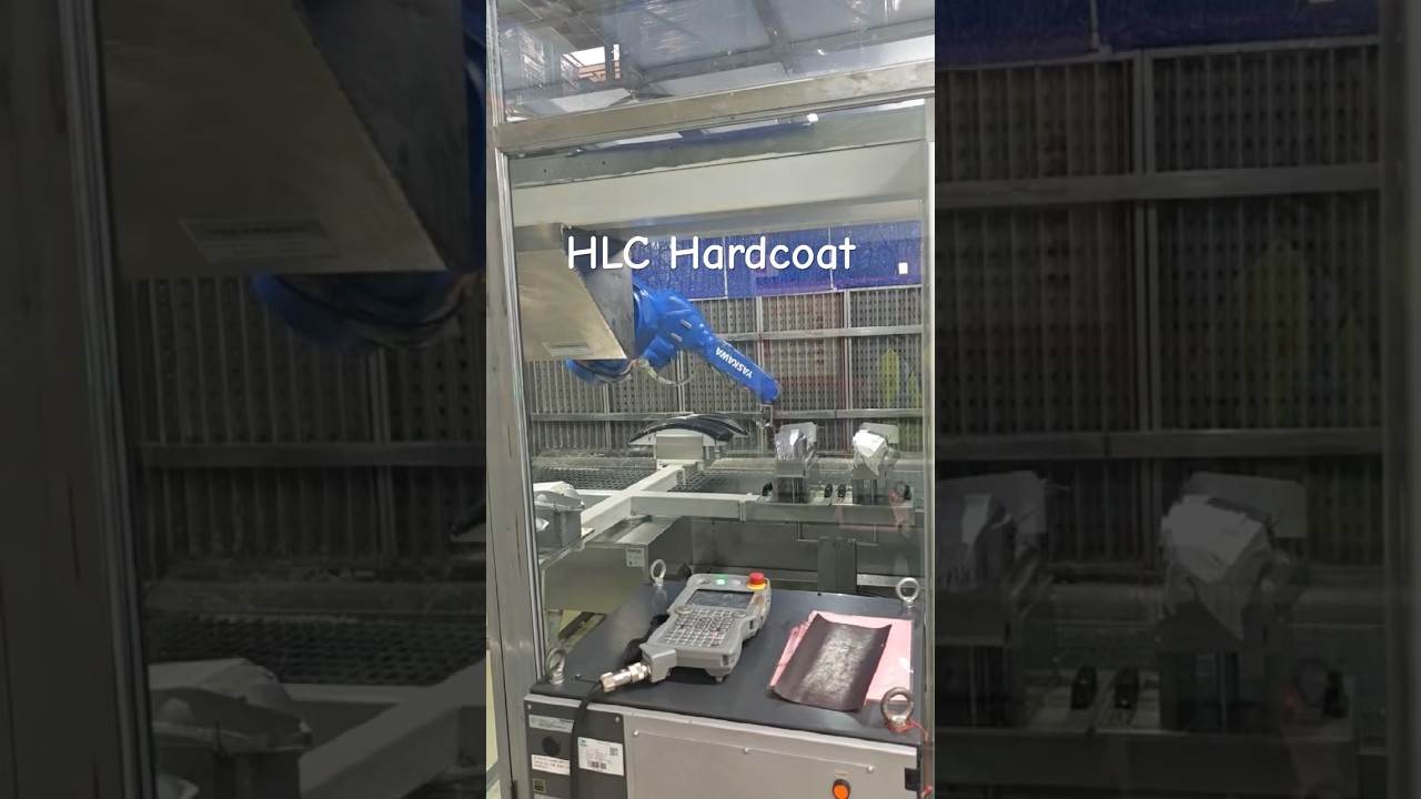 Robotic IR UV Hardcoat Coating Line for Carlamp PC Lens 