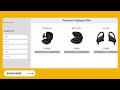 Category Filter | Products Category Filter | Filter using JavaScript
