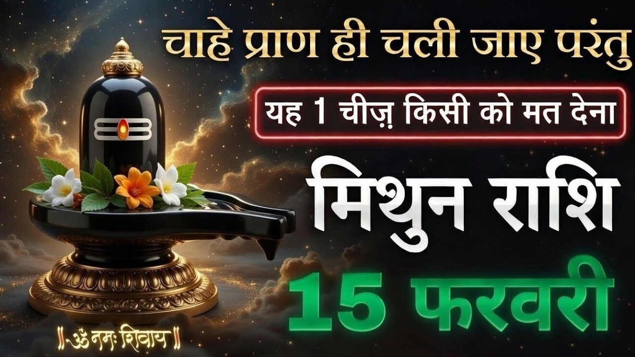 मिथुन राशि वालों ये एक चीज किसी को मत देना वरना बर्बाद हो जाएगी किस्मत | Mithun Rashi 2026