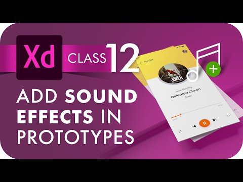 Add Sound in your Design Prototype | Adobe XD Tutorial in hindi #xdtutorial #uxdesign #uidesign