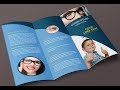 How To Design a Medical Tri- Fold Brochure In Illustrator 2017
