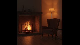 Fireplace Reflection and Meditation