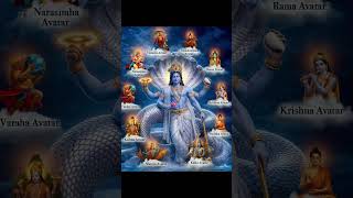 The Cosmic Secret of Dashavatara 🕉️ | విష్ణువు 10 అవతారాల వెనుక ఉన్న అసలు రహస్యం! | VedaLens #shorts