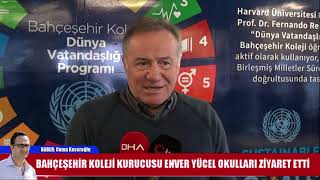BAHÇEŞEHİR EĞİTİM KURUMLARININ KURUCUSU ENVER YÜCEL HATAY'DA
