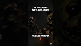 Did you complete FNAF 3 happy ending? #fnaf #fivenightsatfreddys
