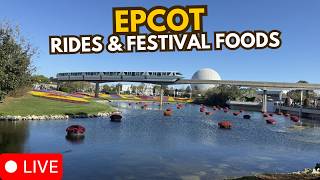 🔴 Live: Epcot's Flower and Garden Festival 2026 -  Walt Disney World 03.15.2026