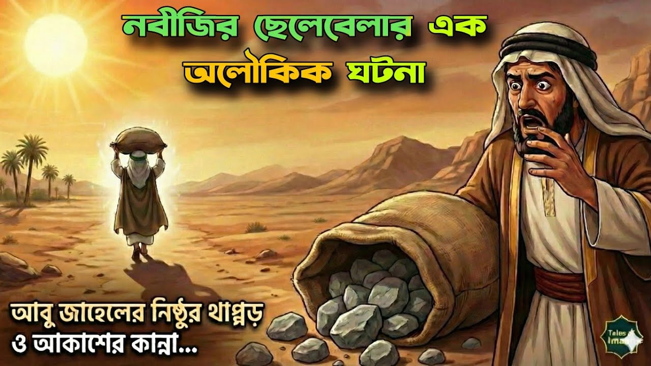 শিশু নবী ﷺ-এর ওপর জুলুম ও আল্লাহর কুদরত | islamic story | Tales Of Imaan 