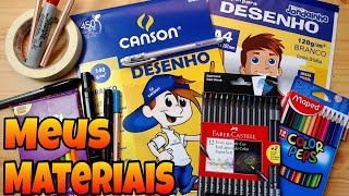  PRINCIPAIS MATERIAIS DE DESENHO - Mis materiales de dibujo 