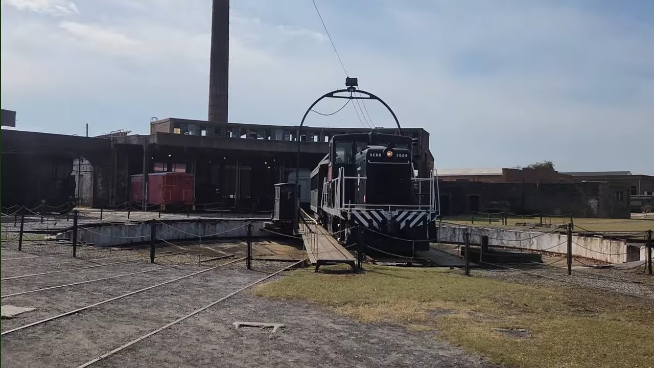 Georgia state railroad museum tours by David Mitchell 