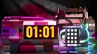 2 Minute Colorful Light Bomb Timer 💣🌈⏳ | Start & End Beep Countdown