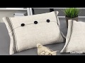 No Sew Dish Towel Pillow | A Country Sampler DIY Video