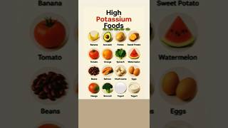 Top high potassium food for better health and heart health#potassiumfoods#food
