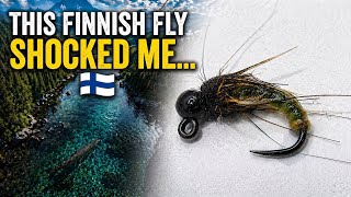 FINLAND'S Trout Fishing SECRET Caddis Larva Fly Tying Technique