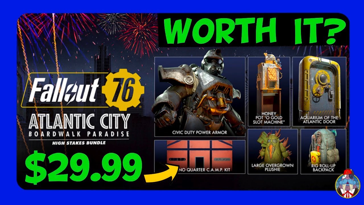 New Atlantic City High Stakes Bundle, is it worth it? | Fallout 76