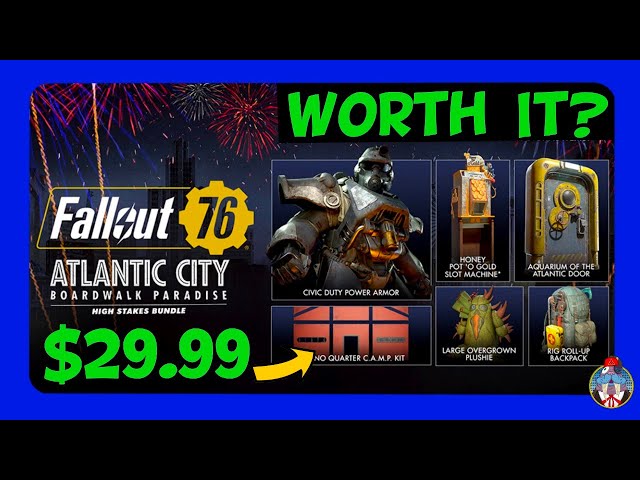 New Atlantic City High Stakes Bundle, is it worth it? | Fallout 76