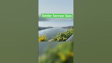 SardarSarovar Dam🏞#viral #tiktok #like #shorts #statueofunity #beautiful #river #dam #narmada #view