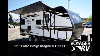 2019 Grand Design Imagine XLT 19RLE Travel Trailer RV Video Tour - Voyager RV Centre